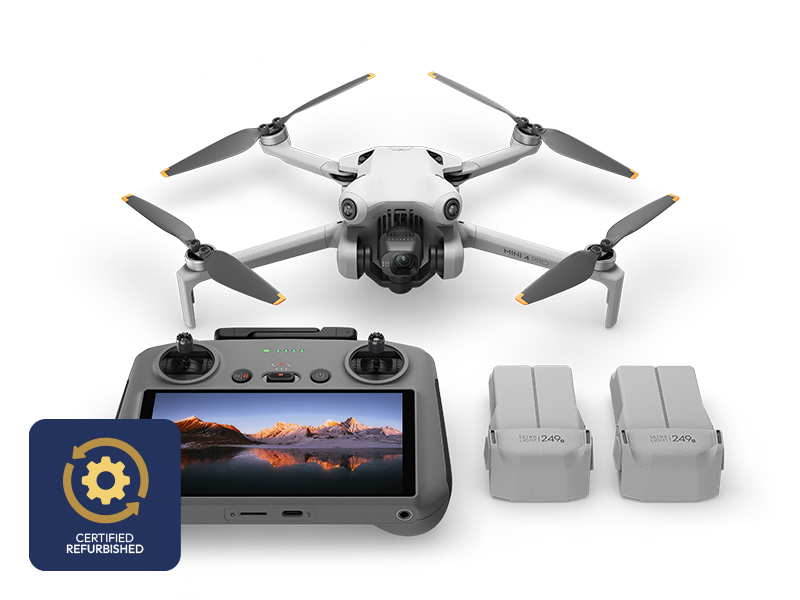 DJI Mini 4 Pro Fly More Combo (Refurbished)